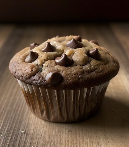 Jumbo Chocolate Chip Cookie Muffins recipe image