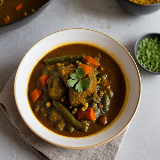 Jump Up Vegetable Curry recipe image