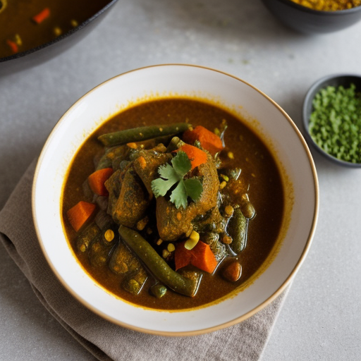 Jump Up Vegetable Curry recipe image