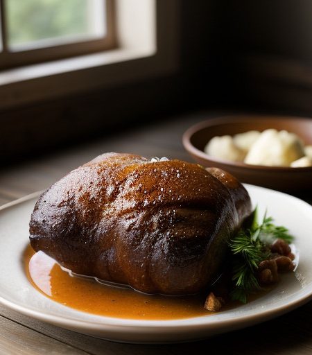 June Meyer's Authentic Hungarian Smoked Butt recipe image
