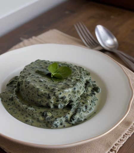 June Meyer's Authentic Hungarian Style Spinac recipe image