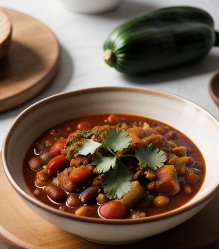 June's Vegetarian Chili recipe image