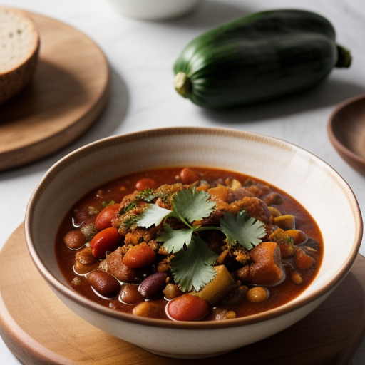 June's Vegetarian Chili recipe image