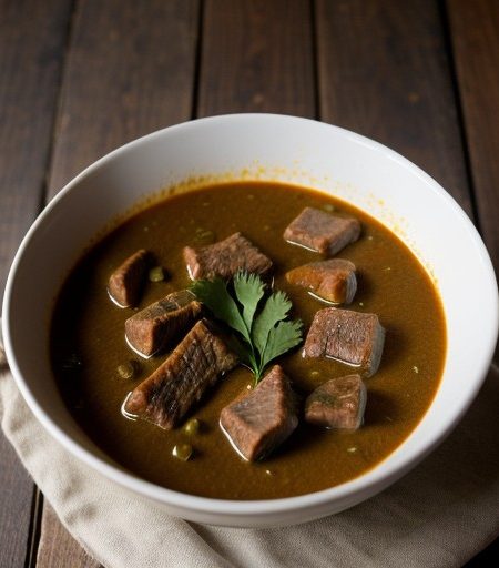 KARI-KARE (Meat and Vegetable Stew in Peanut Sauce recipe image