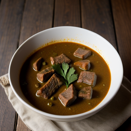KARI-KARE (Meat and Vegetable Stew in Peanut Sauce recipe image