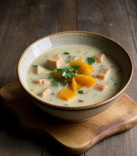 Ka Diam Dua (Pineapple Fish Chowder recipe image