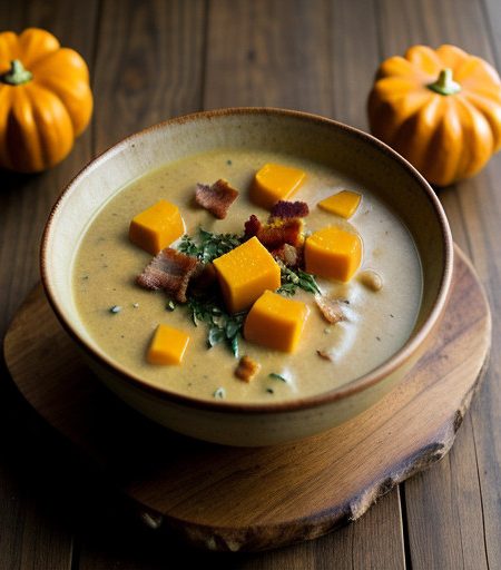 Kabocha Squash Chowder recipe image
