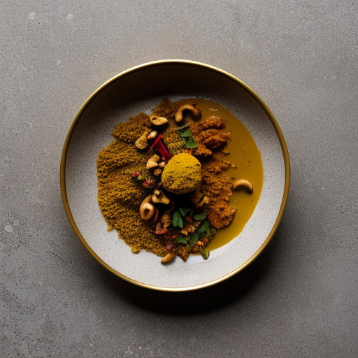 Kadju (Curried Cashewnuts recipe image