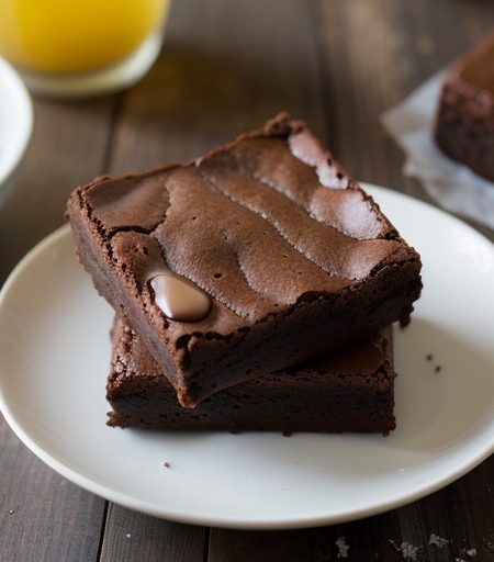 Kahlua Fudge Brownies recipe image