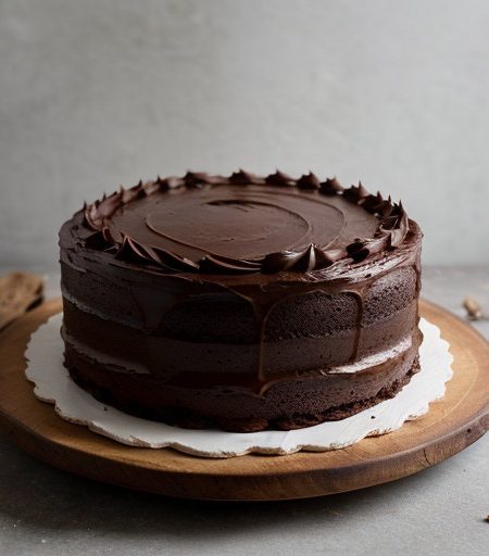 Kahlua Fudge Cake recipe image