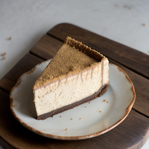 Kahlua Marbled Pumpkin Cheesecake recipe image