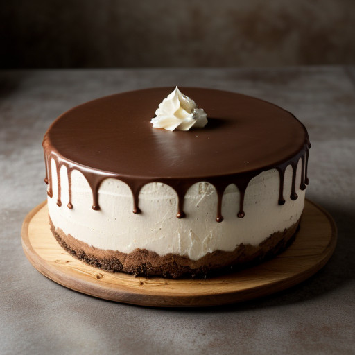 Kahlua Milk Chocolate Cheesecake recipe image