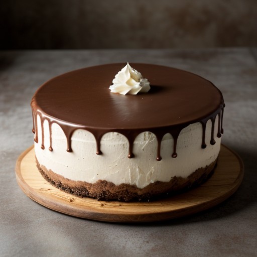 Kahlua Milk Chocolate Cheesecake recipe image