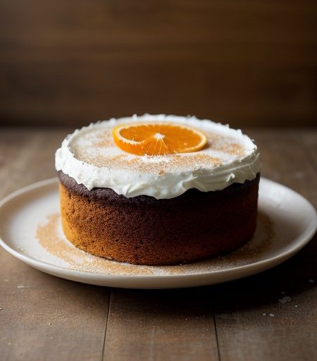 Kahlua Orange Nut Cake recipe image