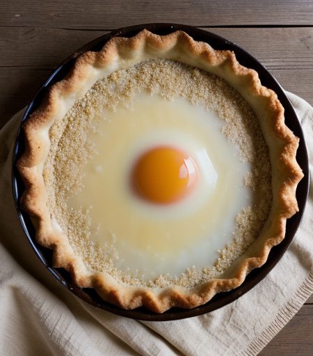 Kahlua Vinegar Pie recipe image