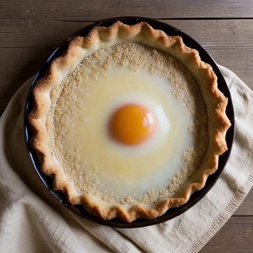 Kahlua Vinegar Pie recipe image