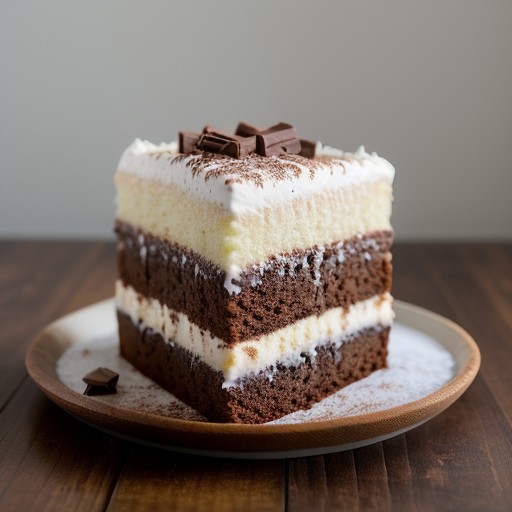 Kahlua White Russian Cake recipe image