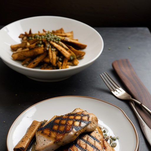 Kai Yang (Garlic Chicken recipe image