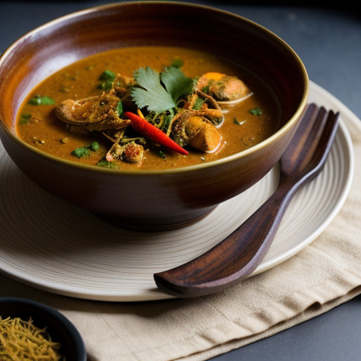 Kakuluwo (Crab Curry recipe image