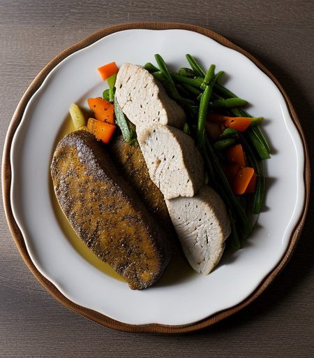 Kalbsschnitzel Mit Feinen Gemusen (Veal Rounds / Vegetables recipe image