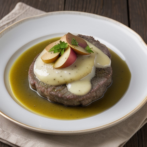 Kalbsschnitzel Mit Joghurt (Veal Steaks With recipe image