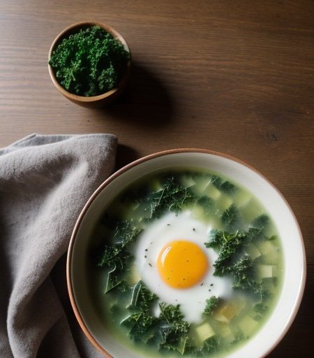 Kale & Potato Soup recipe image