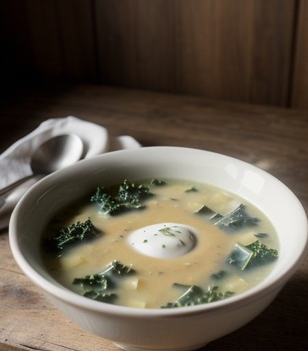 Kale and Potato Soup recipe image