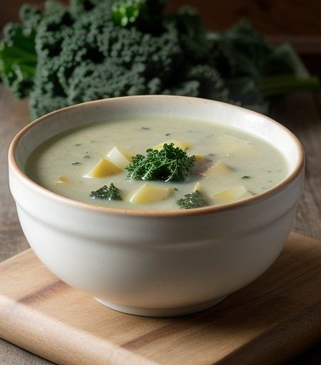 Kale and Potato Soup recipe image