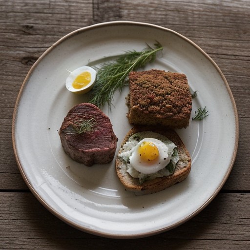 Kalsbrust Mit Krauterfullung (Veal Breast / Herb Stuffing recipe image
