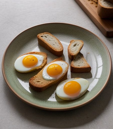 Kanapki Z Jajkami (Canapes With Eggs recipe image