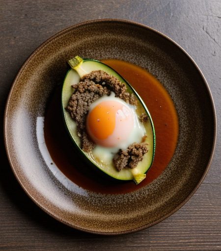 Kang Cheud Tang-Ran Sodsai - Stuffed Zucchini recipe image