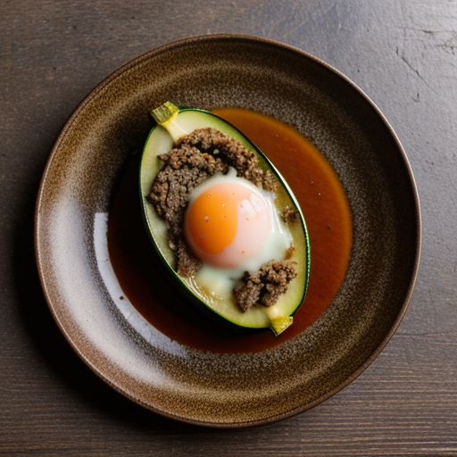 Kang Cheud Tang-Ran Sodsai - Stuffed Zucchini recipe image