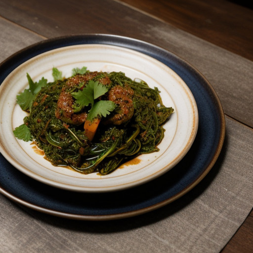 Kangkong Sambal Belachan recipe image