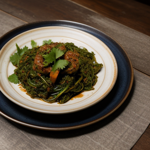 Kangkong Sambal Belachan recipe image