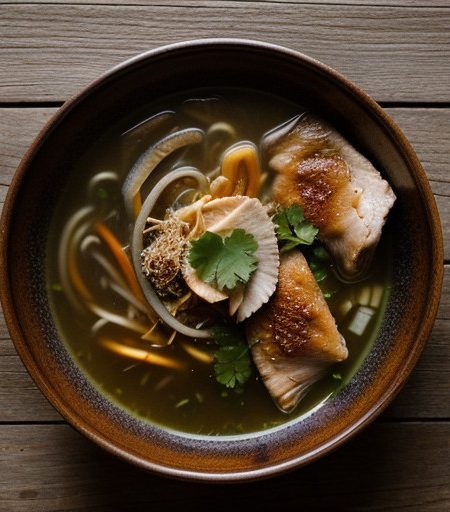 Kapaw Pla (Dried Fish Belly Soup recipe image