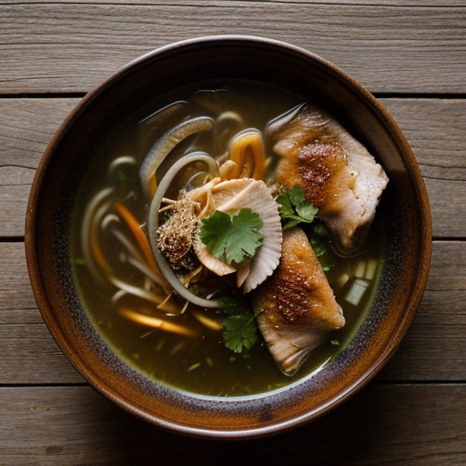 Kapaw Pla (Dried Fish Belly Soup recipe image