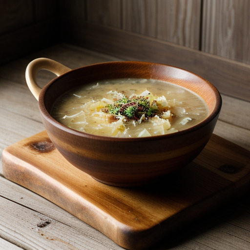 Kapusniak -- Polish Sauerkraut Soup recipe image