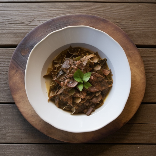 Kapusta Kiszona Z Grzybami (Stewed Sauerkraut recipe image