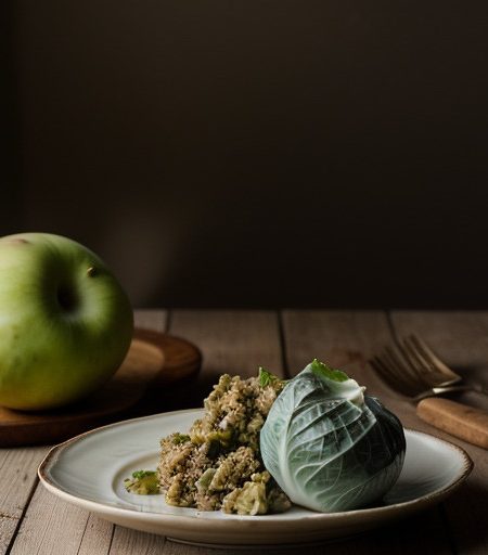 Kapusta Z Jablkamy -- Polish Cabbages With Ap recipe image