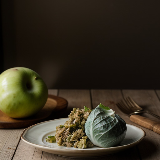Kapusta Z Jablkamy -- Polish Cabbages With Ap recipe image