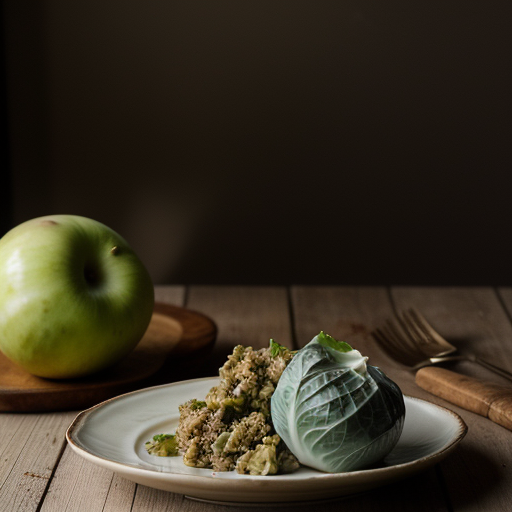 Kapusta Z Jablkamy -- Polish Cabbages With Ap recipe image