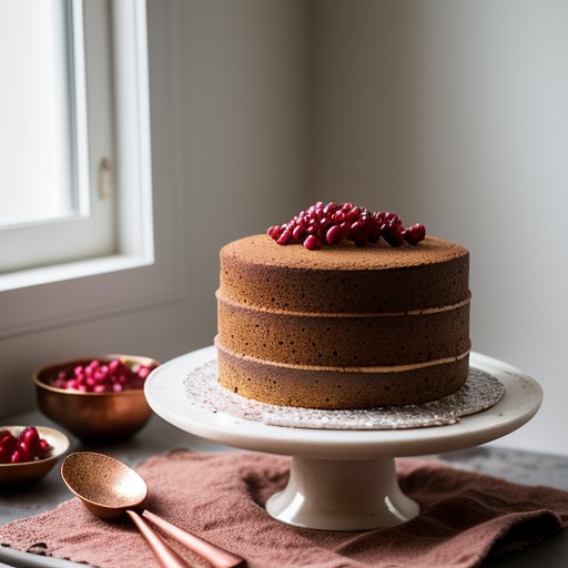 Karithopita Spiced Walnut Cake recipe image