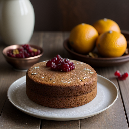 Karithopita Spiced Walnut Cake recipe image
