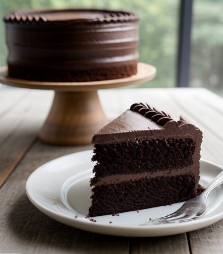 Karo Fat-Free Chocolate Cake recipe image