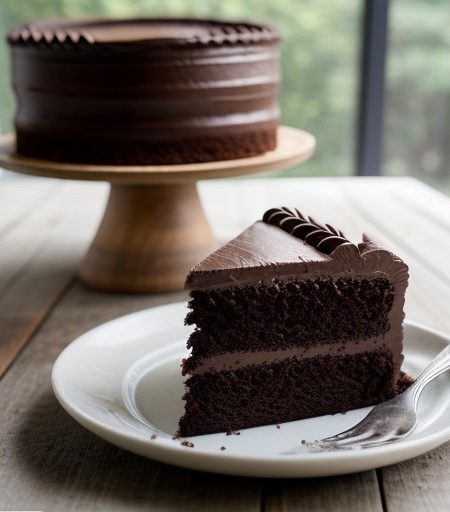 Karo Fat-Free Chocolate Cake recipe image