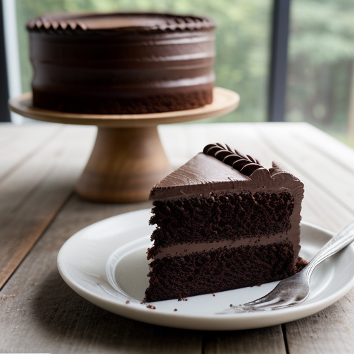 Karo Fat-Free Chocolate Cake recipe image