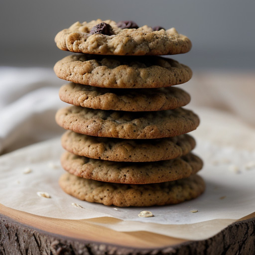 Karo Fat-Free Oatmeal Raisin Cookies Low-Fat recipe image