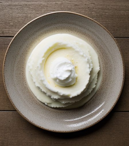 Kartoffelpuree Meerrettich (Mashed Potatoes/Horseradish Crm recipe image