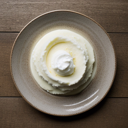 Kartoffelpuree Meerrettich (Mashed Potatoes/Horseradish Crm recipe image