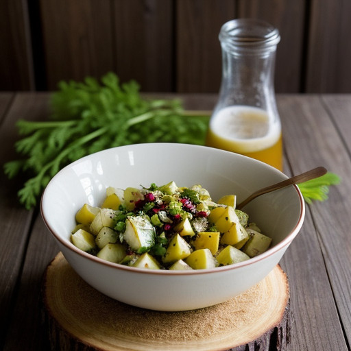 Kartoffelsalat Mit Biermarinade (Potato Salad/Beer Dressing recipe image